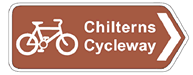 Chilterns Cycleway sign