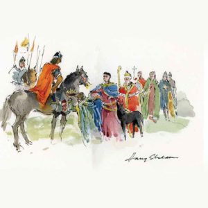 The Anglo-Saxons surrender at Berkhamsted