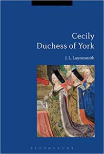 Laynesmith - Cecily Duchess of York Paperback book cover