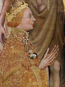 Wilton Diptych detail - Richard II